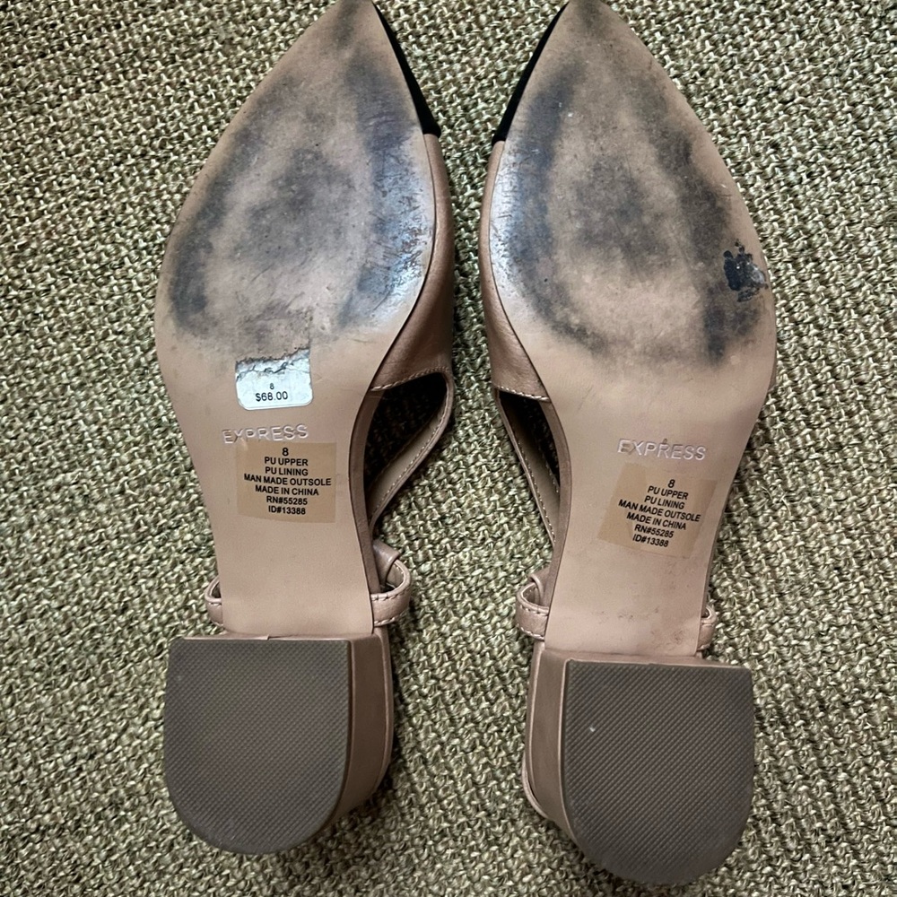 Express Color Block Sling Backs - Picture 7 of 7